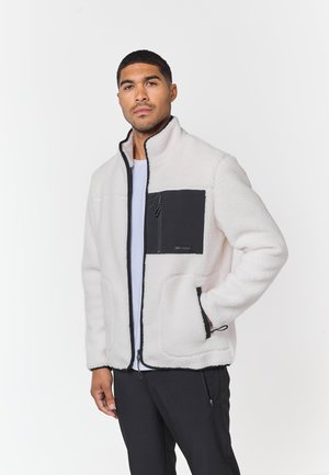 BORG TECH - Fliisjakk - off white