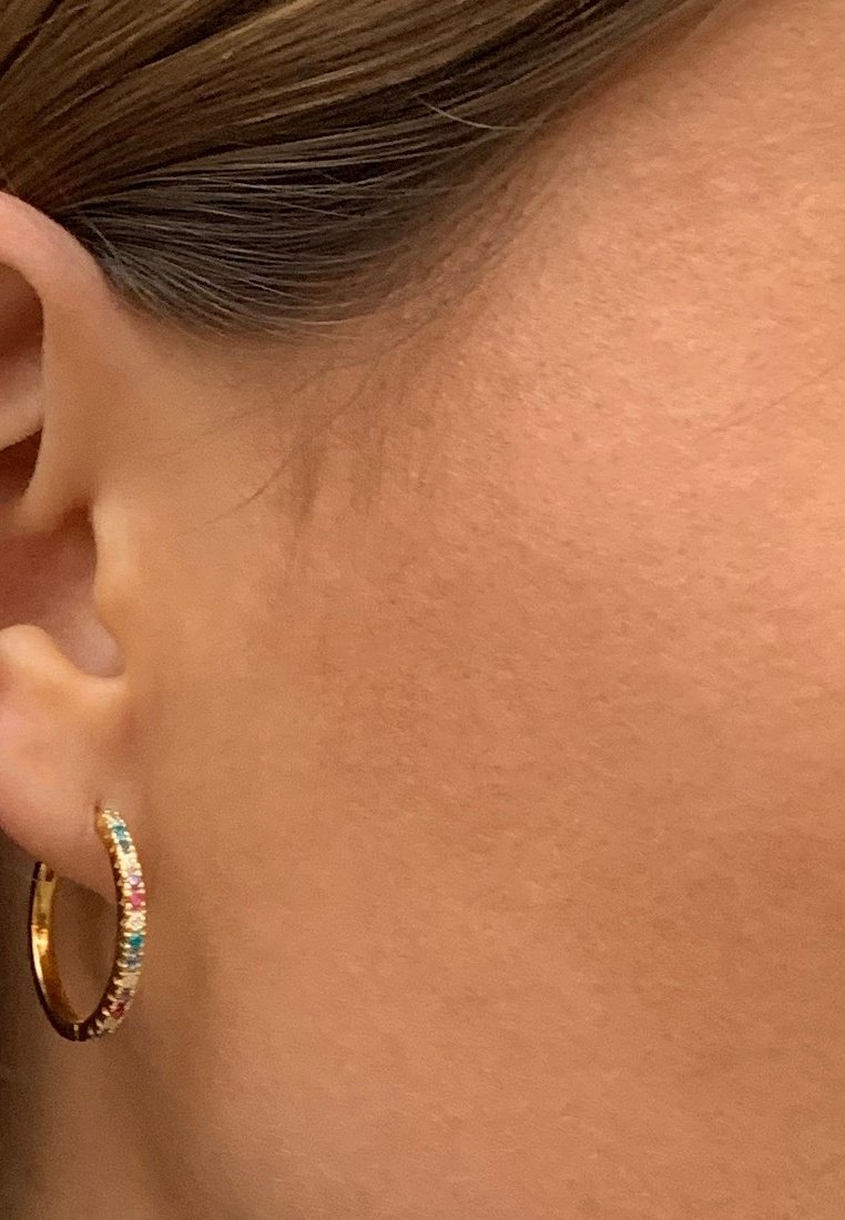 Sif Jakobs Jewellery ELLERA MEDIO - Örhänge - rainbow and gold coloured