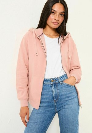 REGULAR FIT - ZIP THROUGH  - Sweatjacke - rose pink