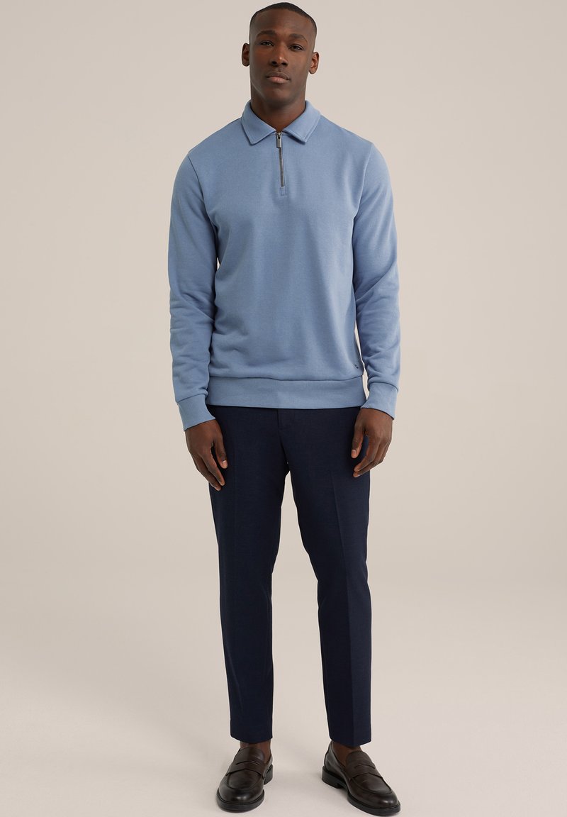 WE Fashion Trui blauw gemêleerd