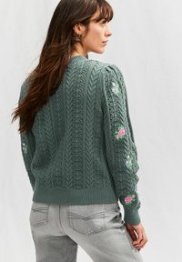 Next Jersey de punto - green dark sage