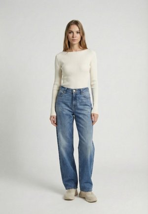 Balmohk, Rounded Silhouette - Relaxed fit -farkut - medium blue denim