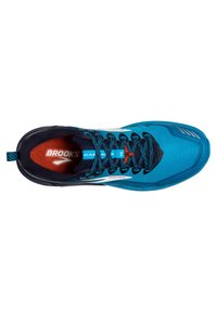 Brooks CASCADIA 16 - Löparskor terräng - peacoat atomic blue rooibos