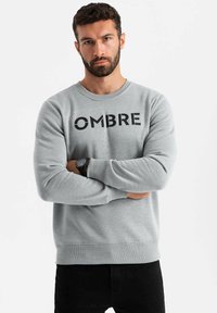 Ombre OM-SSPS-0181 - Mikina - light grey melange
