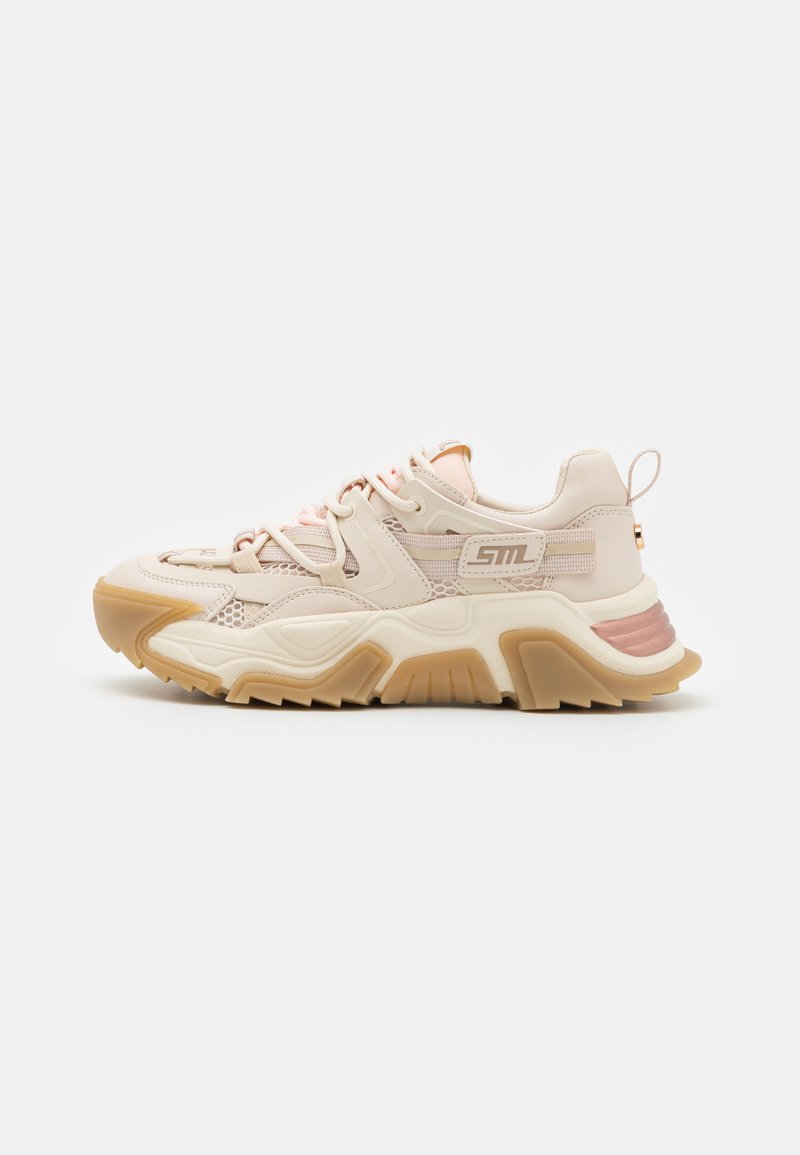 Steve Madden KINGDOM-E - Sneaker low - cream/rose gold
