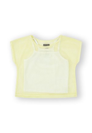 Camiseta básica - amarillo