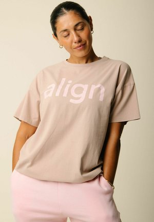 ALIGN BY BLUME - Tricou cu imprimeu - hazel