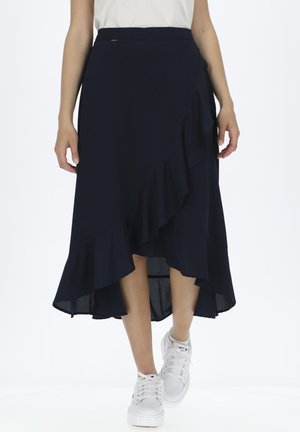 SANKT CLAUD  - Wrap skirt - navy
