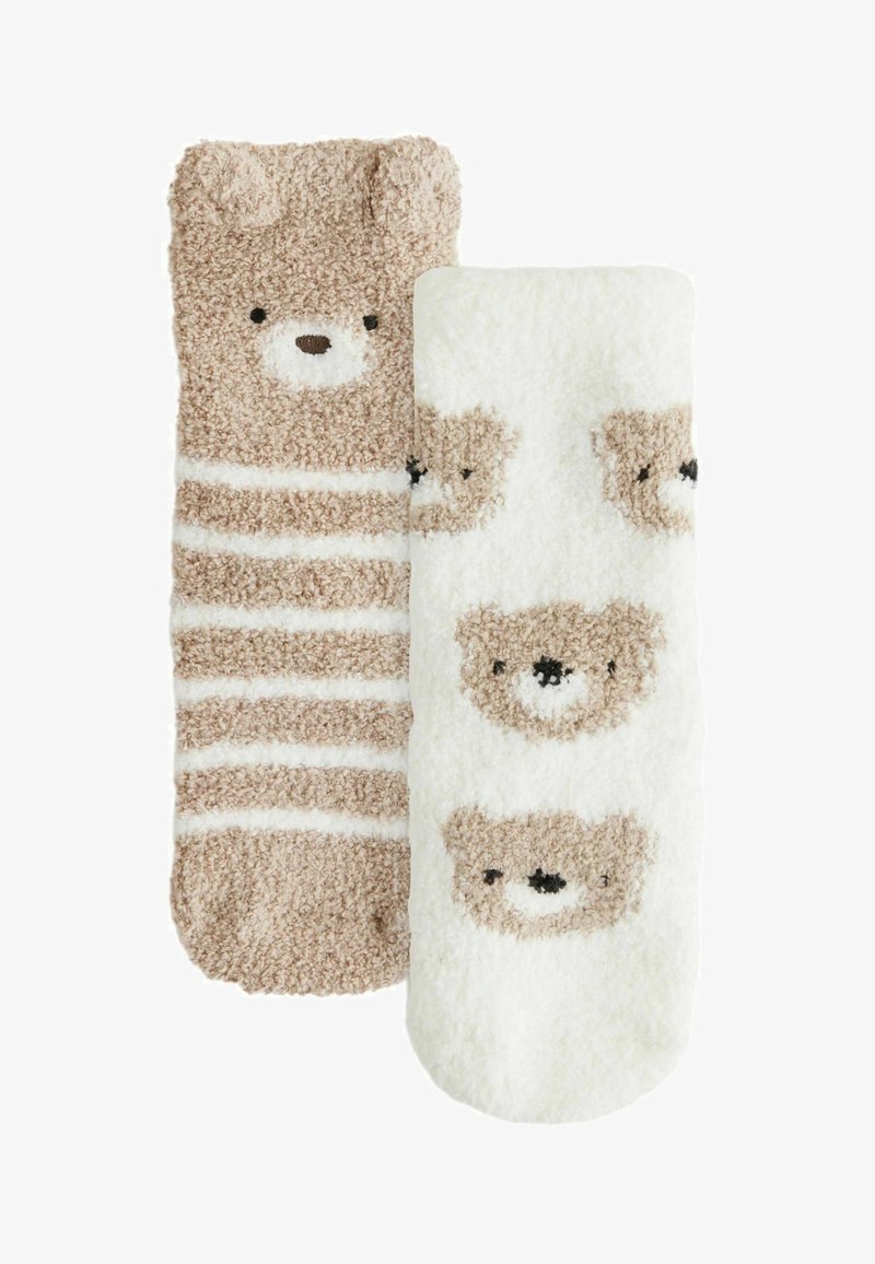 Next COSY 2 PACK - Strømper - neutral bear
