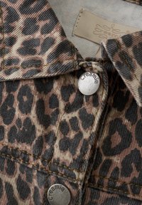 Creamie Jeansjacke - brown leo