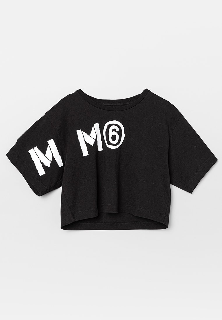 MM6 Maison Margiela T-shirt print zwart MM6 Maison Margiela T-shirt print zwart