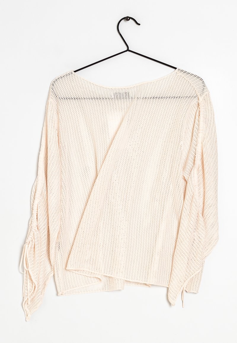 Zara Pullover beige (Seconde main) ZALANDO