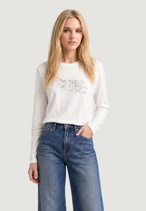 LIU JO, T-SHIRT TF6286 JS003 - Camiseta de manga larga - white