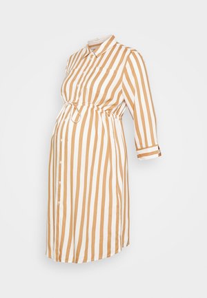 OLMTAMARI SHIRT DRESS - Shirt dress - cloud dancer