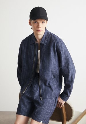 CONSTANTIN COACH JACKET - Summer jacket - dark navy/ivory