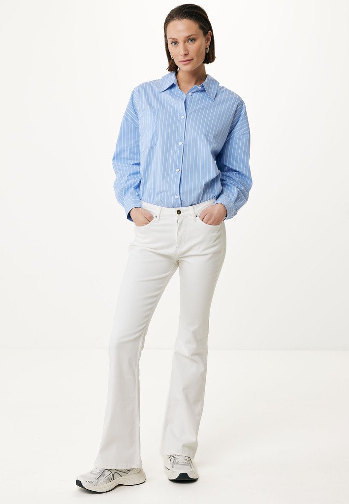 Mexx Flared Jeans crème