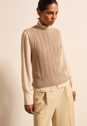 CLOSED - Top - beige marl