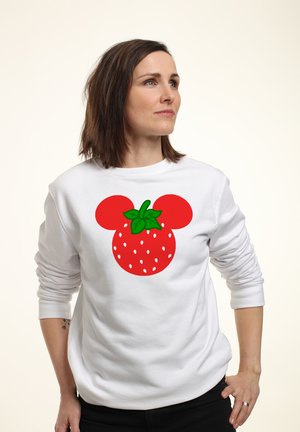 MICKEY FRIENDS STRAWBERRY EARS - Sudadera - white