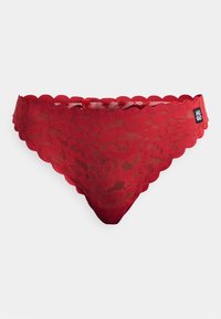 Unselected, medium red