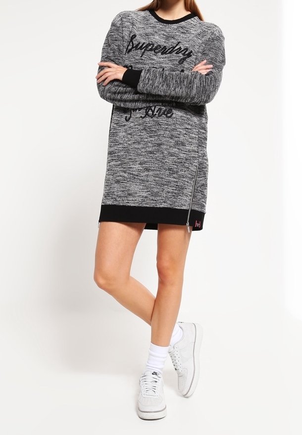 Superdry & Co Day dress - grey - (Pre-owned) - Zalando.ie