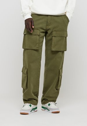 Pantalones cargo - olive