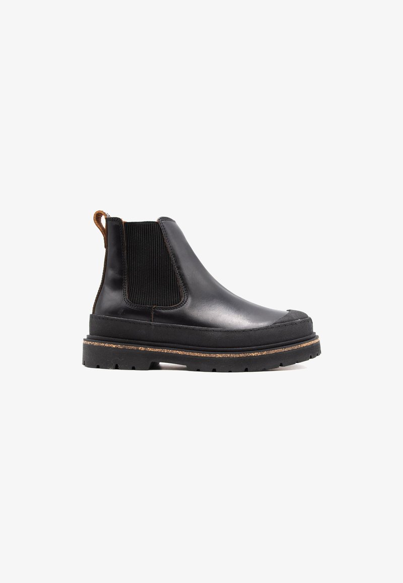 Birkenstock PRESCOTT SLIP ON W LEOI BLACKS - NARROW - Botas clássicas de cano curto - black