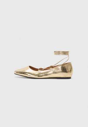 Balerini cu barete - gold