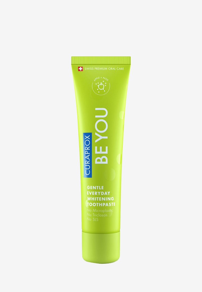 Curaprox - BE YOU, APPLE + ALOE VERA TOOTHPASTE - Munhygien - green, Förstora