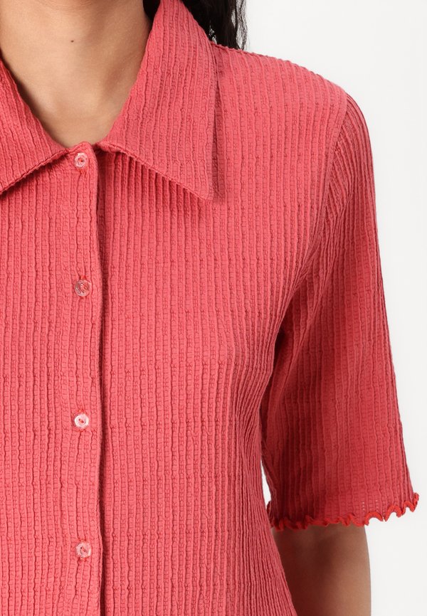 SMOCKED SHIRT - Button-down blouse3