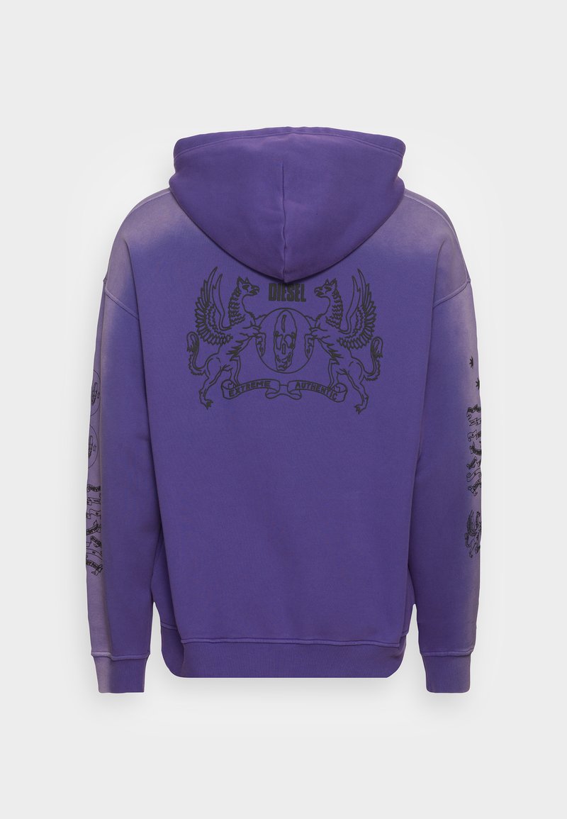 Diesel S-UMMER-E6 UNISEX - Hoodie - purple - Zalando.de
