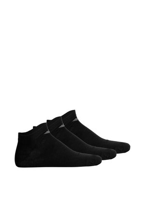 Emporio Armani 3-PACK SNEAKER SOCKS - 3-PACK SNEAKER SOCKS - Chaussettes - black/black/black