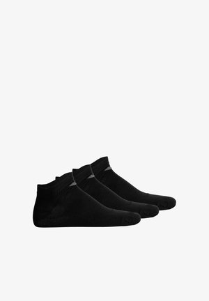 Emporio Armani, 3-PACK SNEAKER SOCKS - 3-PACK SNEAKER SOCKS - Calze - black/black/black