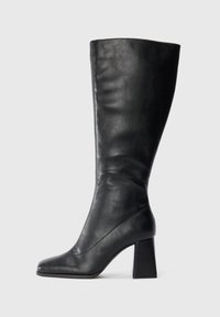 Laarzen met hoge hak - black