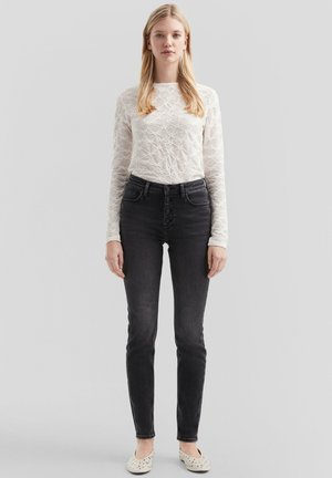 HIGH RISE SUPERSOFT - Jeans Slim Fit - graphit