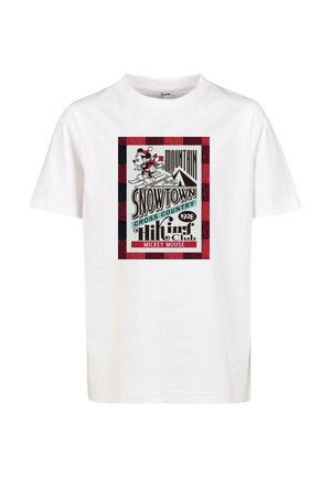 DISNEY SNOWTOWN - Print T-shirt - white
