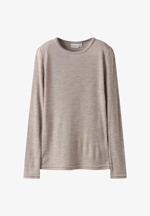 NKNWAX - T-shirt à manches longues - shadow gray