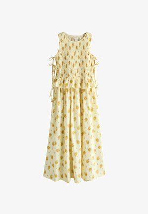 Laura Ashley, Maxikleid - ecru yellow