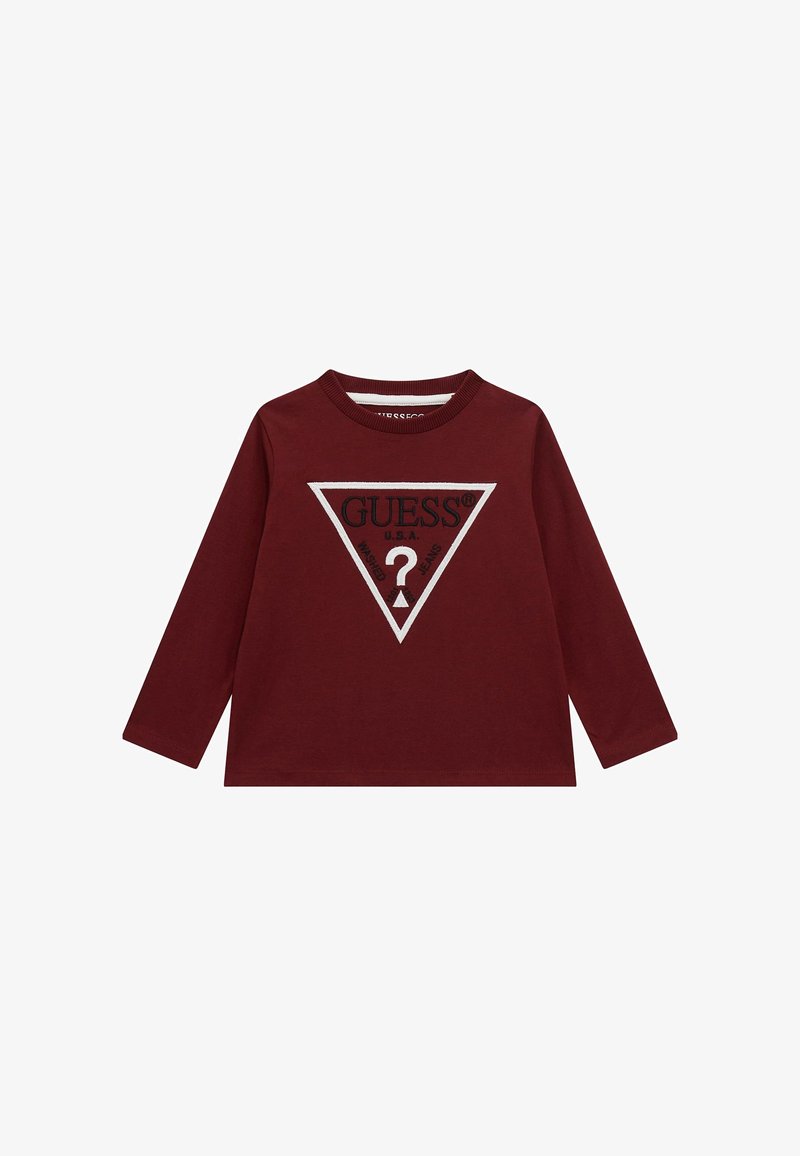 Guess LOGO-DREIECK - Ilgarankovis viršutinės dalies drabužis - rot