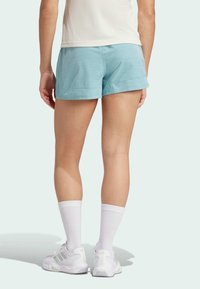 adidas Performance PACER STRIPES HIGH RISE - Sportske kratke hlače - mint ton   mint ton