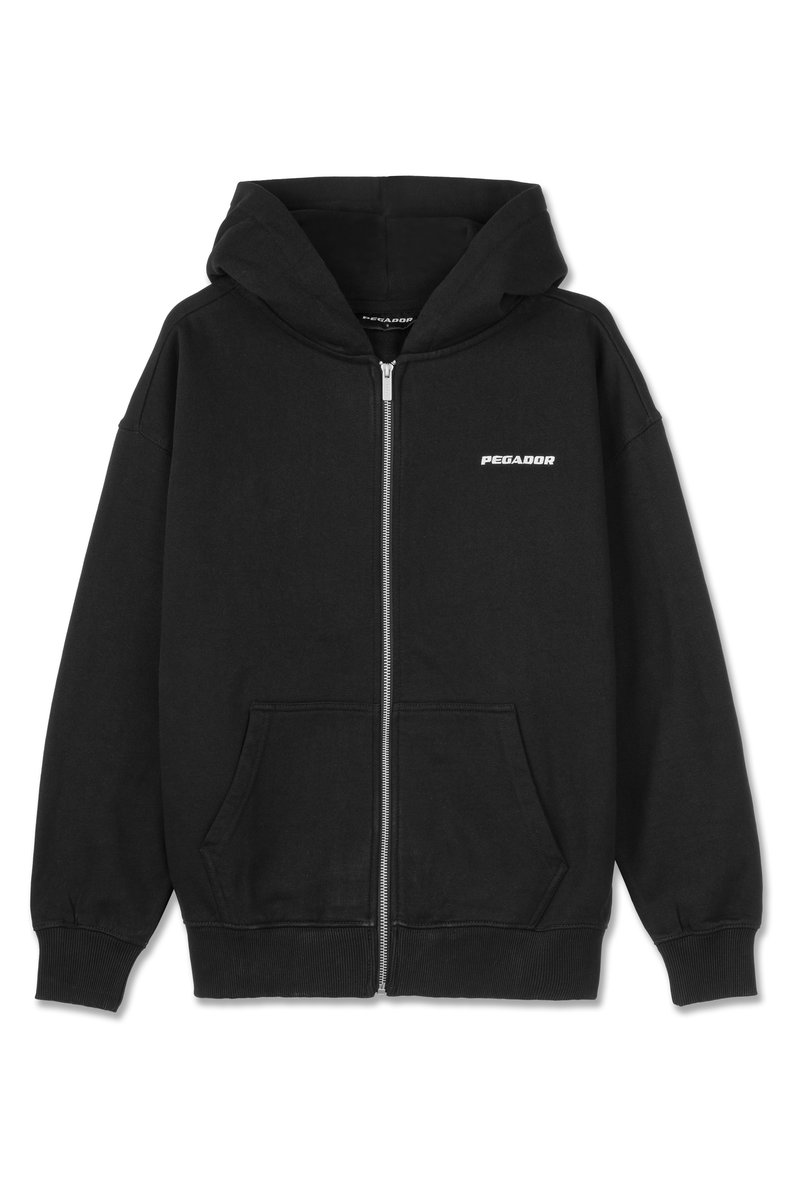 Pegador Sweater met rits zwart