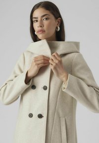 Vero Moda VMFORTUNE SHILA NOOS - Pitkä takki - oatmeal