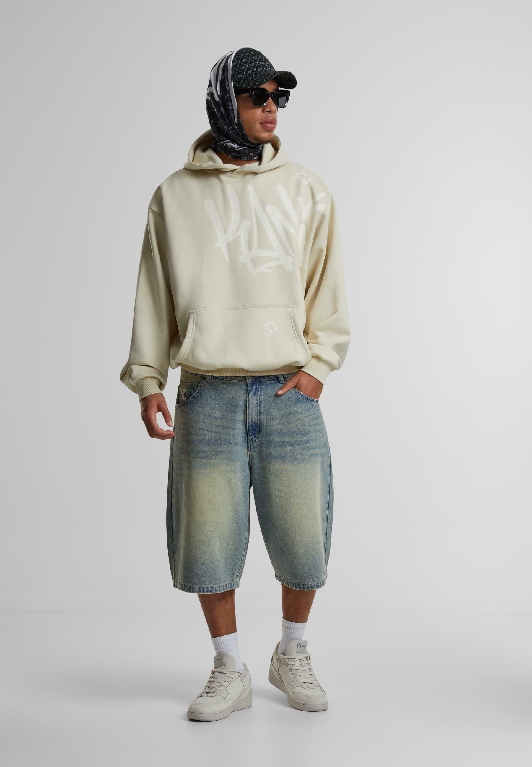 Karl Kani SIGNATURE TAG - Hoodie - light sand/sand - Zalando.no