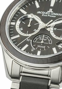 Jacques Lemans LITHIUM-IONEN AKKU - Chronograph - braun- und silberfarben