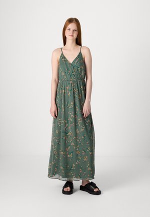 VMSMILLA SINGLET WRAP - Maxi dress - laurel wreath