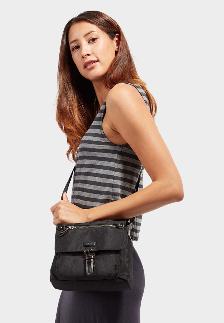 TOM TAILOR Rina - Sac bandouli?�re - black/noir - ZALANDO.FR