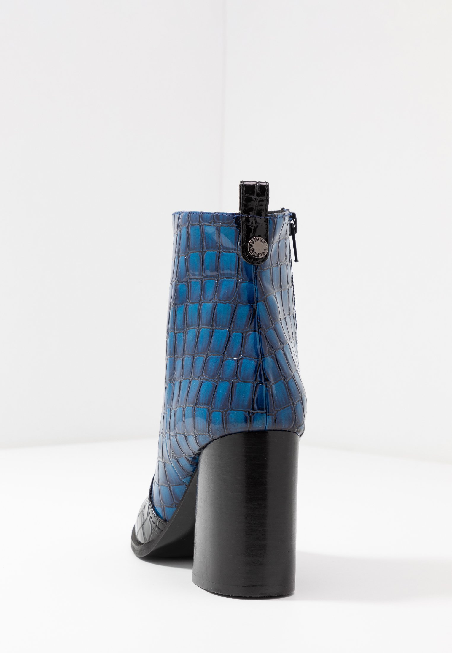 Steve Madden ENZO Enkellaarsjes met hoge hak navyBlauw Steve Madden ENZO Enkellaarsjes met hoge hak navyBlauw