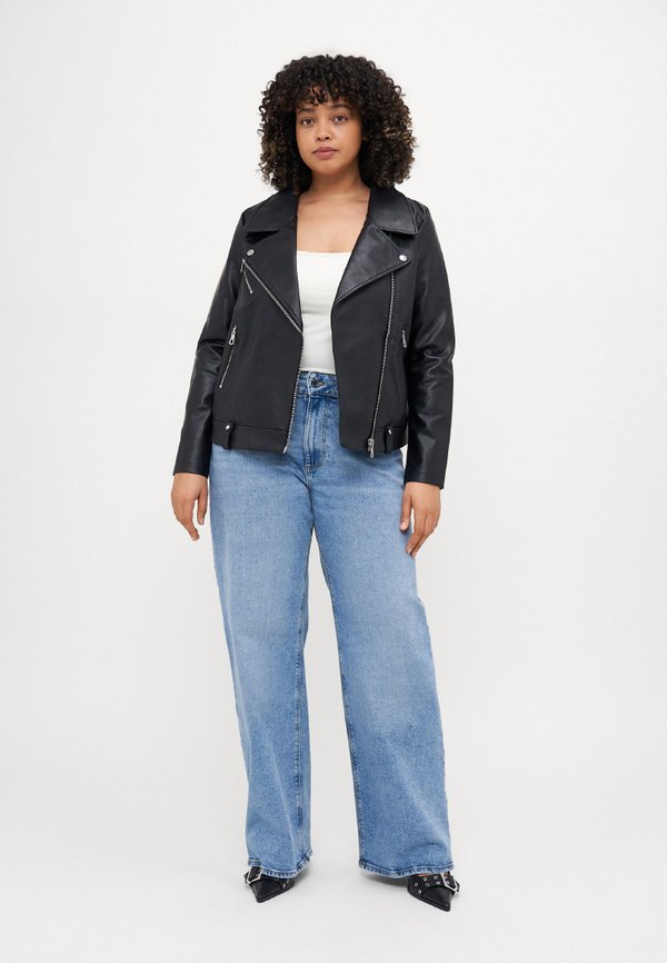 CARVERA BIKER - Faux leather jacket2