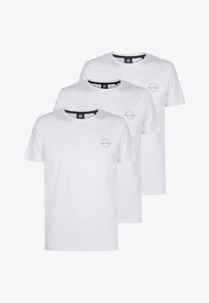 Petrol Industries, PETROL INDUSTRIES T-SHIRT KURZARMSHIRT 3 PACK - Camiseta básica - weiß