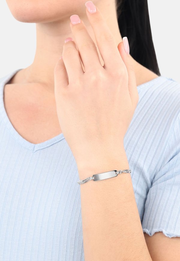 IDENT - Armband - silberfarben
