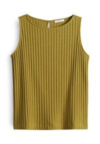 REGULAR FIT RIB - Top - tropical moss